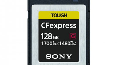 1.4GB 秒速寫入：Sony 發表 TOUGH 系列 CFexpress 記憶卡