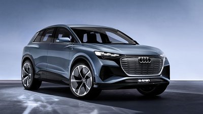 縮水版 Q8！Audi Q4 e-tron concept 電動 SUV 兩年內投產