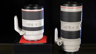 Canon RF 70-200mm f/2.8L IS 或採用非內變焦設計