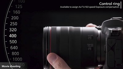 【付費改裝】Canon RF 鏡功能轉環無段式控制