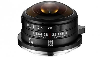 Laowa 4mm F2.8：M4/3 系統 210° 超廣角魚眼