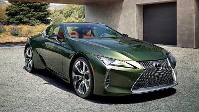 Lexus 綠水鬼：LC 500 Inspiration Series Nori Green