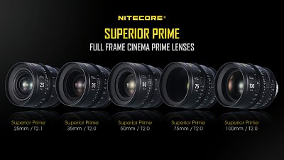 踩過界！Nitecore 發表 SP 全片幅電影鏡