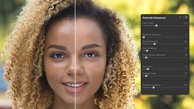 Skylum Luminar 4 滑軌挾人工智能輕鬆美肌