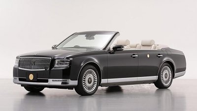 迎接「令和」！豐田改造皇室用車　開篷 Toyota Century 三代天皇遊行日首航！