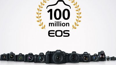 Canon EOS 系統相機產量突破 1 億！