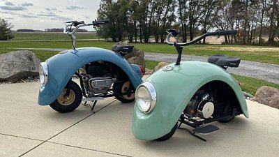 【有片】Volkspod 賣萌推甲蟲電單車！設計師向 Volkswagen Beetle Type 1 取經
