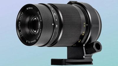 Mitakon 85mm f/2.8 超級微距鏡 5 倍放大率、長工作距離