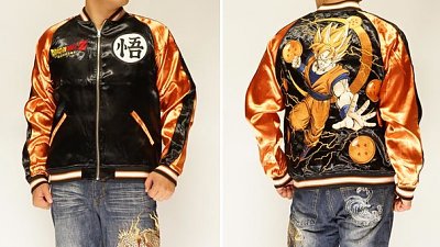 龍珠刺繡外套：中二病發作，戰鬥力爆錶