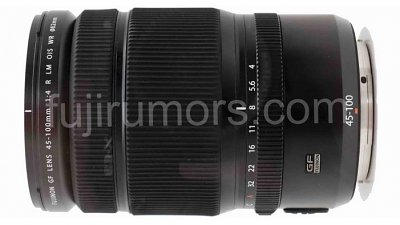 【中幅標準變焦】Fujifilm GF 45-100mm F4 傳本月發表