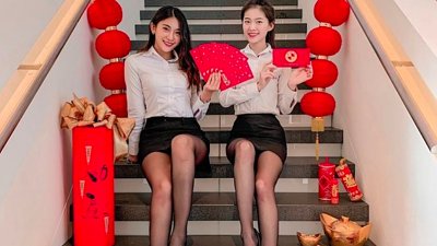 台灣 BMW Facebook 出「黑絲長腿」拜早年　網友大喊：會唔會太犯規了！