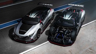【Formula E】Nissan Leaf Nismo RC 首演歐洲電動賽車　全碳纖惡相力壓全場