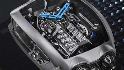 【有片】Bugatti 超跑引擎「入手」！推限量 250 隻自動錶