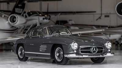 經典「鷗翼」開拍！1956 年 Mercedes-Benz 300SL Gullwing 完美亮相