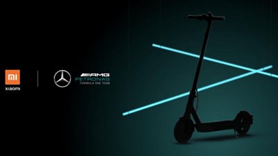 AMG 平民化！Mercedes-Benz 聯乘小米　推出「F1」電動滑板車