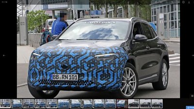 M-Benz 電動平民化！EQA 諜照流出　向 Model Y 宣戰