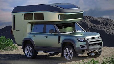 GehoCab 勁改露營版 Land Rover Defender　訂價近 13 萬美元