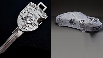 Daniel Arsham X Porsche　承傳「侵蝕」美學　930A Turbo 鉑金鑰匙貴氣超凡