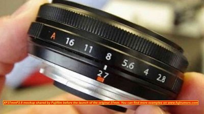 傳 Fujifilm 明年推出 27mm 餅鏡第二代及 X-E4