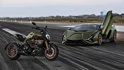 Ducati 推出限量「Diavel 1260」！向 Lamborghini Sian FKP 37 致敬