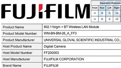 Fujifilm 登記新機擬明年 1 月尾公布？