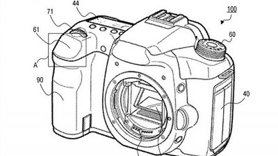 Canon 註冊「新式」快門掣設計
