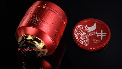 金屬紅賀新歲：TTArtian 50mm F0.95 借「牛」褒獎光學質素？