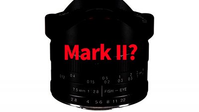 網傳 7Artisans 即將公布第二代 7.5mm f/2.8 魚眼鏡