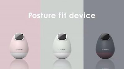 Canon Posture Fit 不倒翁監視鏡頭，「左搖右擺」為您改善坐姿