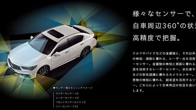 Honda Sensing Elite 問世！Honda Legend 率先載入實試