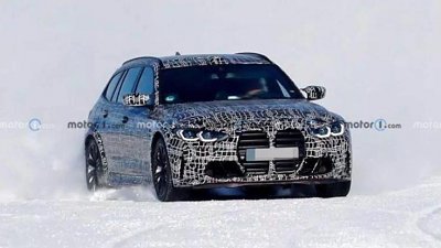 「最強旅行車」！BMW M3 Touring 測試曝光　雪地轟出 503 匹