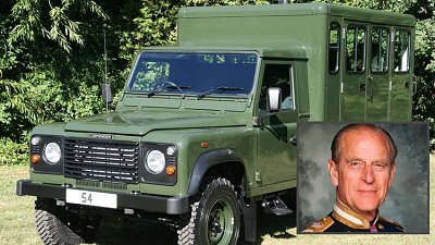 【菲臘親王逝世】生前參與設計！Land Rover Defender 130 Gun Bus 送別