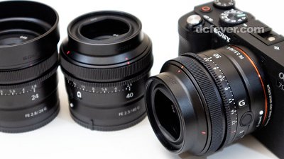 高質影片好拍檔：Sony 的骰 G 鏡一門三傑