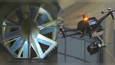 風洞測試片曝光，Sony Airpeak 無人機強風中懸停