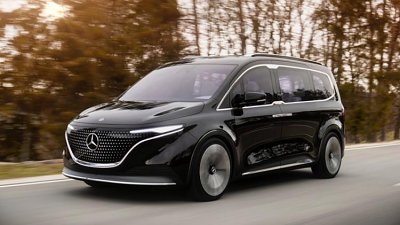 Mercedes-Benz 電 Van 發表！EQT 概念車照片曝光