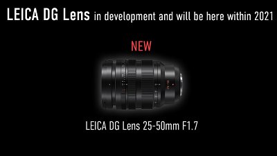 全球首支 F1.7 恆定光圈遠攝變焦鏡：Panasonic 25-50mm F1.7 年內登場！