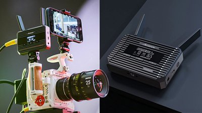 影像顯示一開四，CineEye 2 無線圖傳畫面現場睇