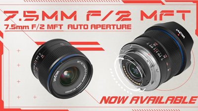 加入電動光圈：Laowa 7.5mm F2 MFT 出新版
