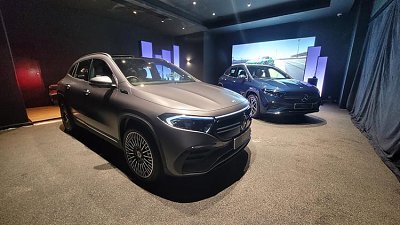 平治入門電車 37.5萬預訂進行！Mercedes-Benz EQA 抵港