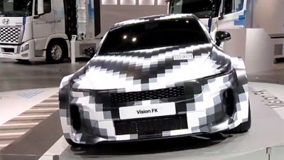 第三代氫電池亮相！Hyundai「Vision FK」跑出 600 公里續航