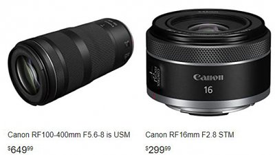 忽然流出！Canon 一長一短新平鏡月中發售？