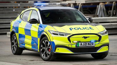 Ford Mach-E 正式入伍！加盟英國警隊出巡
