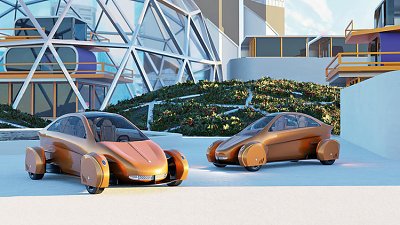 膠囊造型跑出！Soventem 電動概念車發表　重質不重量