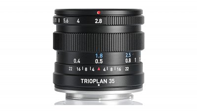 獨特肥皂泡散景：Meyer Optik Trioplan 35 F2.8 II 支援 Canon RF 和 Nikon Z 接環