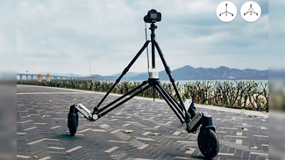 更勝真人攝影師，Snoppa Rover 自走滑輪車