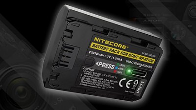USB-C 直充，Nitecore 電池 Sony 用家專享