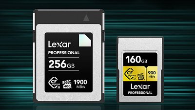 Lexar 同時公布全新系列 CFexpress Type B 及 Type A 卡