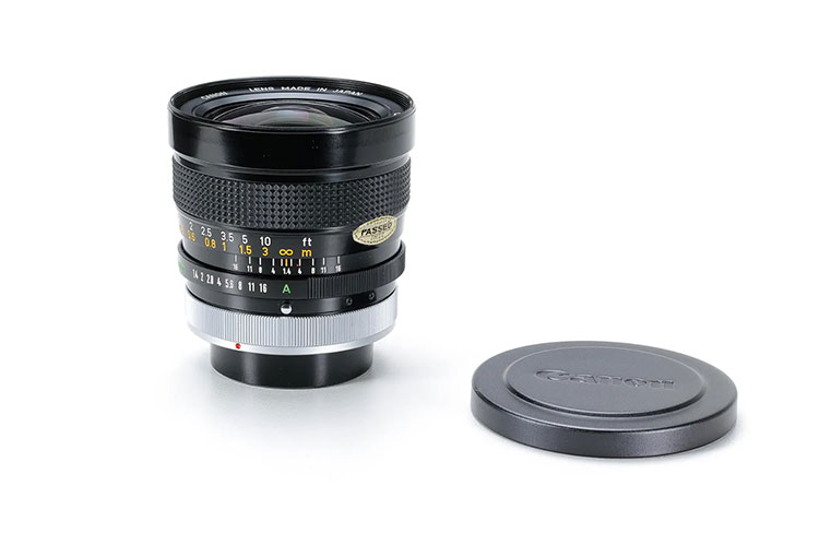 一代廣角鏡皇：Canon FD 24mm F1.4 S.S.C. Aspherical 最平9.2 萬起