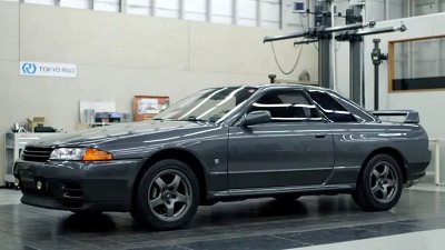 Nissan 展示電動改裝用 R32 實車，逾 30 年車齡狀態依然良好