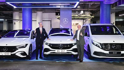 平治香港首個再生能源充電站啟用，車主專享代客泊車及免費充電服務